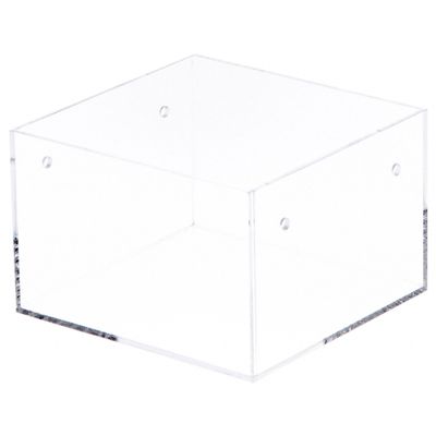 Plymor Clear Acrylic 13-CD Display Tray, 6.25" W x 6" D x 4" H (6 Pack)