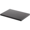 Plymor Black Rectangular Acrylic Display Base, 6" W x 4" D x 0.375" H, Pack of 12 view 1