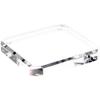 Plymor Clear Acrylic Beveled Corner-Cut Display Base, 5" W x 5" D x 0.75" H, Pack of 6 view 1