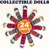 52 24 Super Cute Worry Dolls + 1 Free Guatemalan Fabric Bag Guatemala Dolls - Mayan - Worry People - Muecas Quitapenas - Trouble - Anxiety - (1.5 in) view 2