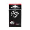 BCW Large Gaming Card Deck Case - Holds up to 100 Sleeved Cards  Black  4 Pack view 2