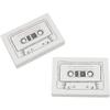 Azeeda 2 x 45mm 'Cassette Tape' Erasers/Rubbers (ER00024076) view 1
