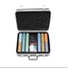 HAN'S DELTA Monte Carlo Poker Club Chip Set 14 Gram for Texas Hold'em, Blackjack, Casino Gambling with Black ABS Case, Cards, Dealer Button (Choose 300 or 500 Chips Set) (300 Chips Set) view 2