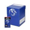 BCW Large Gaming Card Deck Case - Holds up to 100 Sleeved Cards  Blue  4 Pack view 1