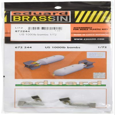 Eduard EDB672244 Brassin 1:72-US 1000lb Bombs