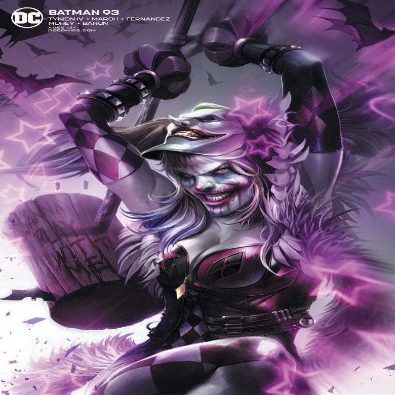 BATMAN #93 CARD STOCK MATTINA Variant