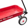 Synergistic Classic Pull Along Steel Wagon Outdoor with Hard Rubber Tires All-Steel Seamless Body 130 lb. Capacity Safe & Durable Ideal for Toddlers & Projects Retro Design for Ages 3+ view 4