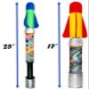 JA-RU Large Pump Rocket Launcher for Kids (1-Pack) Handheld Air-Powered Foam Rocket Launcher Toy. Soft Foam Rocket for Outdoor Play, Party Favors & Birthday Gifts. 673-1A view 3