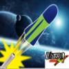 JA-RU Large Pump Rocket Launcher for Kids (1-Pack) Handheld Air-Powered Foam Rocket Launcher Toy. Soft Foam Rocket for Outdoor Play, Party Favors & Birthday Gifts. 673-1A view 4