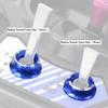 FEICHAO 8Pcs Radio Transmitter Switch Fixed Nut & Installation Spanner for RadioLink Futaba JR for Frsky Remote Control T8FG T14SG T18sz T16sz (Blue) view 3