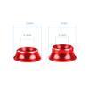 FEICHAO 8Pcs Transmitter Fixed Nut & Installation Spanner Compatible with RadioLink Futaba JR for Remote Control T8FG T14SG T18sz T16sz (Red) view 3