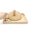 DANNI Gudong Montessori Practical Life Material Hammer and Nails Set with Wooden Tray Montessori Educational Wooden Toys for Children (1) view 3