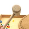 DANNI Gudong Montessori Practical Life Material Hammer and Nails Set with Wooden Tray Montessori Educational Wooden Toys for Children (1) view 4