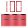 WORKER 100PCS Long Darts for Nerf and Woker Elite Long-Darts Series Launchers Toy Color Red Black view 1