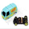Auto World Silver Screen Machines - Thunderjet/4Gear - R31 Mystery Machine - Scooby Doo HO Scale Slot Car view 2