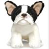 Bearington Collection Oliver The French Bulldog Plush, 13 Inch French Bulldog Stuffed Animal view 1