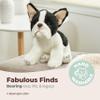 Bearington Collection Oliver The French Bulldog Plush, 13 Inch French Bulldog Stuffed Animal view 3