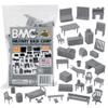 BMC Classic Marx Military Base Camp - 44pc Plastic Army Men Playset Accessories view 1