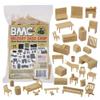 BMC Classic Marx Military Base Camp - 44pc Plastic Army Men Playset Accessories view 1