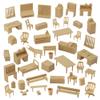 BMC Classic Marx Military Base Camp - 44pc Plastic Army Men Playset Accessories view 2