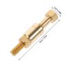1 Set Nut Off Bolt, Magic Trick Auto Rotating Nut Effect Close up Magic Prop Audience-Handled Bolt Tricks Tool Magician Set for Stage Party Street Show view 2