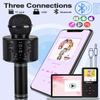 Dodosky Kids Toys Age 3-12, Karaoke Microphone for Kids Birthday Presents Gifts for 5 6 7 8 9 10 11 12 Year Old Girls Boys Toys for 4-11 Year Old Girl Boy Teen - Black view 4