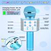 Dodosky Kids Toys Age 5 6 7 8 9 10, Karaoke Microphone for Kids Popular Toys for Girl Boy Age 5-12 Birthday Gifts for Teen Girls Boys Age 5-12 Party Gift for Girl Boy Age 4-12 - Blue view 3