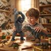Gemini&Genius Tyrannosaurus Rex Toy, Dinosaur Toys 15 inches Vastatosaurus Rex Dinosaur Action Figure, Great Gift, Cake Topper, Collection, Room Decoration for Kids (Tarbosaurus) view 3