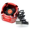 Powerhobby 30MM Booster High Speed Aluminum RC Cooling Fan 28K (Red) view 1