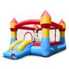 HONEY JOY Inflatable Bounce House, Kids Jump n Slide Bouncer for Wet & Dry, Carry Bag, Repairing Kit, Stakes, Indoor & Outdoor Blow Up Jumping Bouncy Castle for Backyard(Without Blower) view 3
