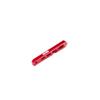 ARRMA Rear Center Aluminum Chassis Brace, 87mm Red: EXB, ARA320566 view 1