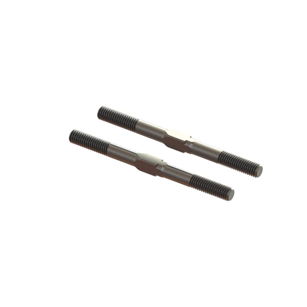 ARRMA Steel Turnbuckle, M5x65mm Silver (2): EXB, ARA330664