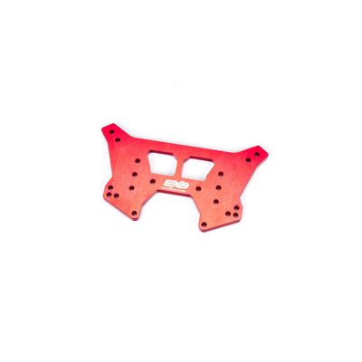 ARRMA Rear Shock Tower CNC 7075 T6 Aluminum RS Red ARA320578 Electric Car/Truck Option Parts