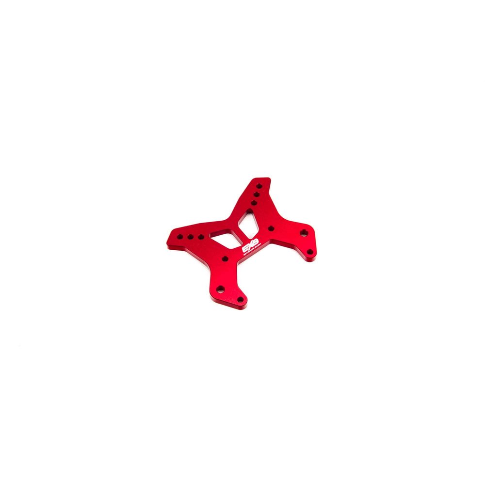 ARRMA Front Shock Tower CNC 7075 T6 Aluminum M Red ARA320576 Electric Car/Truck Option Parts