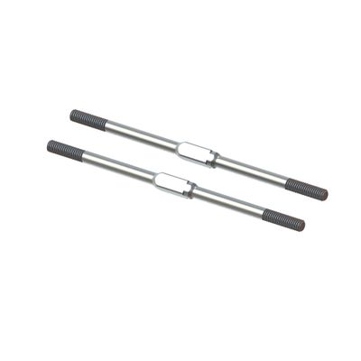 ARRMA Steel Turnbuckle, M4x95mm Silver (2): EXB, ARA340175