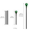 ddxx 51Inch Green LED Light Maleficent Staff Magical Scepter Wand Wizard view 3