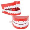 The Dreidel Company Wind Up Teeth Chomping & Chattering Teeth Toys for Kids Birthday Party Favors, Novelty and Gag Gifts, 2.5" Inches (Single) view 4