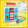 eKids Sing Along Boom Box Speaker with Microphone, Kids Karaoke Machine with Built in Music (Mother Goose) view 4