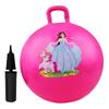 Flybar Hopper Ball for Kids, Inflatable Bouncy Ride-On Ball w/Handle for Indoor & Outdoor Active Play, Includes Pump, Jump Ball Toy for Boys & Girls, Supports Up to 165 lbs, Ages 3+, 18-Inch, Small view 1
