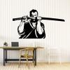 20 x 35 in Ninja Wall Decals for Boys Bedroom Room - Ninja Wall Stickers for Kids Room - Japan Samurai Katana Ninja Wall Decor - Ninja Decorations Art NNJ004 view 1