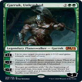 Garruk, Unleashed - Core Set 2021.
