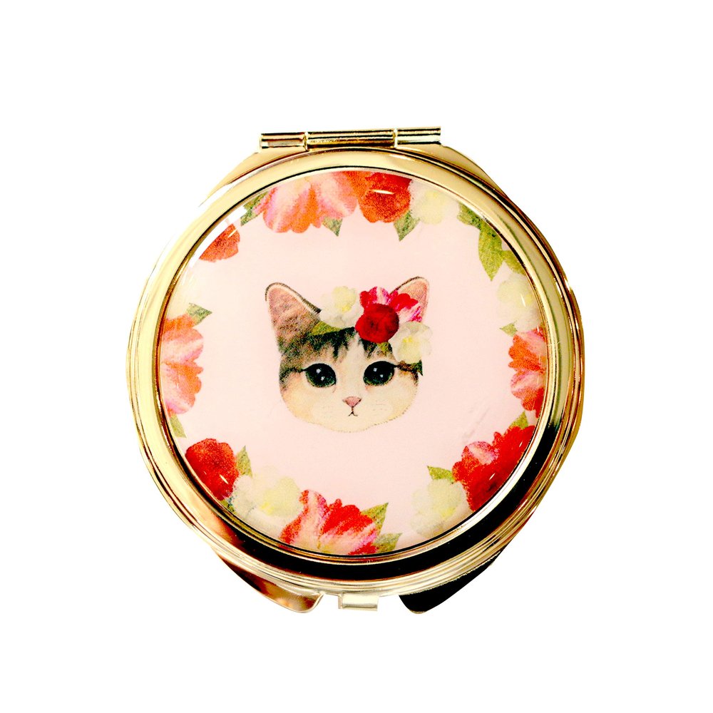 Tokotoko Circus Accessory Case "fleurs & chats" Miruku