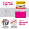 Sequencing Cards Bundle, Storytelling Cards, Higher and Lower Level Boxes, Speech Therapy Games, Learning Toys, Spark Cards 2 and Spark Cards JR Bundle view 2