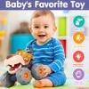 MOONTOY Toy Cars for Toddlers 1-3, 3 Pack Monster Truck Toys for 1 2 3 Year Old Boy Gifts, Baby Animal Play Vehicle Push Pull Back Truck for 12-18 Months 2-4 0-2 1-2 One Year Old Boy 1st Birthday Gift view 4