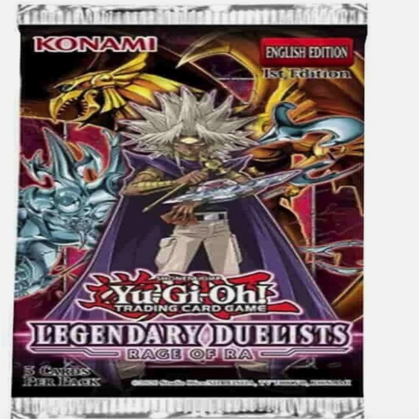 YuGiOh Trading Card Game Legendary Duelists Rage of Ra Booster Box [36 Packs]