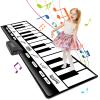 TWFRIC 6ft. Piano Mat with 24 Keys & 10 Demos & 8 Musical Instruments Sounds & 4 Play Modes, Giant Dance Floor Piano Music Play Mat 71'' Large Interactive Musical Toys Gifts for Kids Adults Toddlers view 1