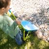 Fat Brain Toys Wheelbarrow Pretend and Play Toy - Kids' Metal Yard Tool, Ages 3+ view 3
