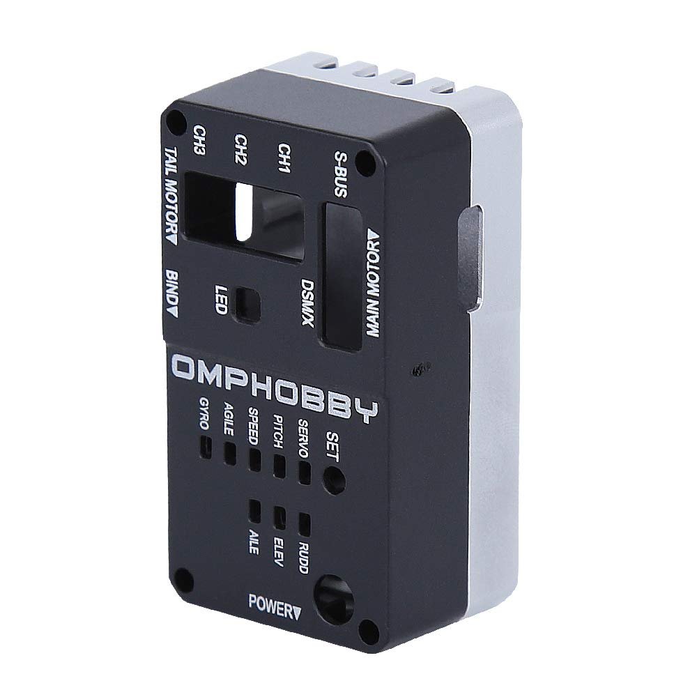 OMPHOBBY M2 Helicopter Parts Flight Control Housing Set OSHM2116 Original Replacement for OMP Hobby M2 Explore/M2 V2 RC Helicopters Accessories Spare Part