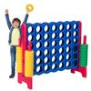 Costzon Giant 4-in-A-Row, Jumbo 4-to-Score Giant Game Set for Kids & Adults, Indoor Outdoor Yard Connect Game, 3.5FT Tall with 42 Jumbo Rings & Quick-Release Slider, Perfect for Family & Party Games view 1