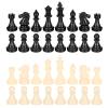 32 Pcs Chess Pieces Only, Chessmen Game Set Chess Pieces Replacement, Standard Tournament Chess Pieces, Plastic Chess Piece Full Set Chess Piece (Medium-64mm) view 1